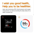 2025 New Smart Watch with Heart Rate Tracker and Sleep Monitor, Dustproof and Waterproof Features for Active Lifestyles