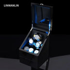 Luxury Watch Winder for Automatic Watches Box Mechanical with Zero Magnetism Silent 12 Watches Box Storage Rotating for Men