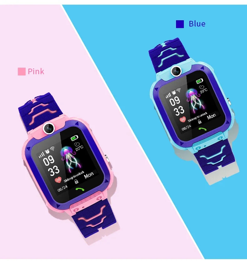Multifunctional Kids Smartwatch with Camera & Games – Touchscreen GPS Watch for Children Ages 4-12, Perfect Birthday Gift
