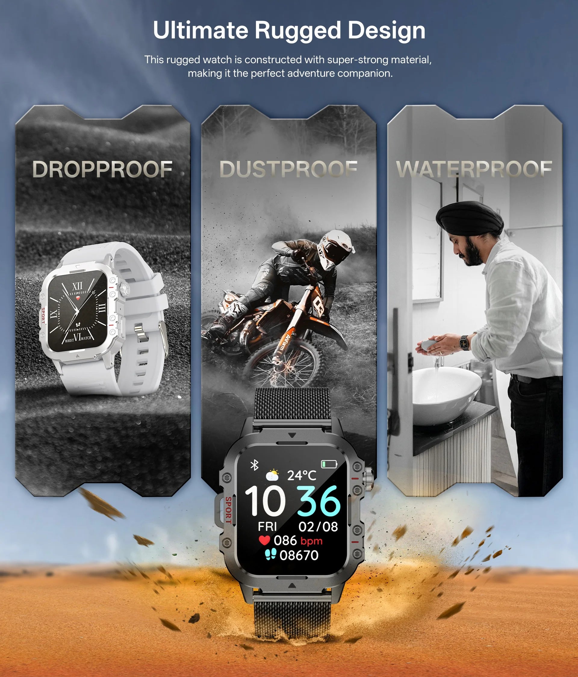 2025 New Smart Watch Android Phone 1.44 Inch Color Screen Bluetooth Call Blood Oxygen/Pressure Monitoring Smart Watch Women Men