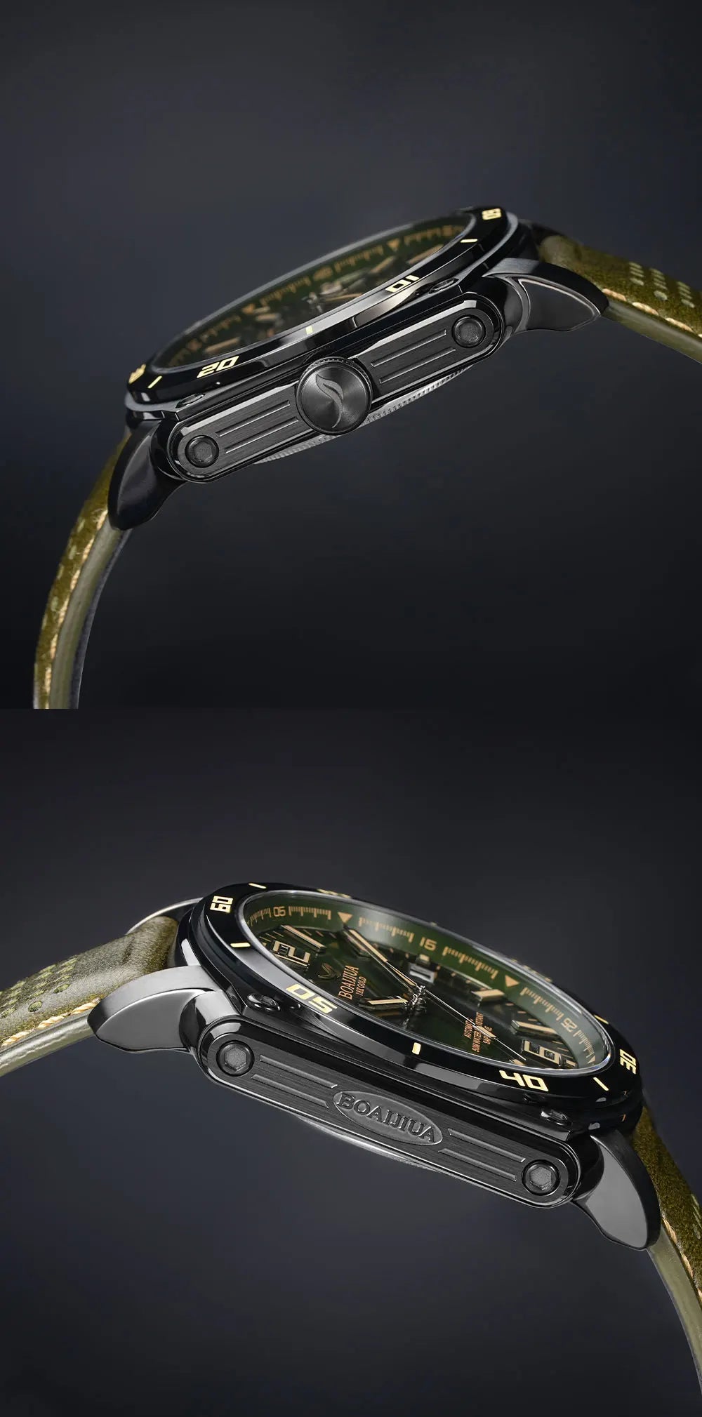 BOAIJIUA Fully Automatic Mechanical Men's Watch Original Design Mechanical Watches 50m Waterproof Luminous Wristwatch for Men