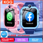 4G Kids Smart Watch 1+8GB GPS WiFi Tracker Location Video Call SOS Call Back Monitor Phone Watch Smartwatch Boys Girl Gifts
