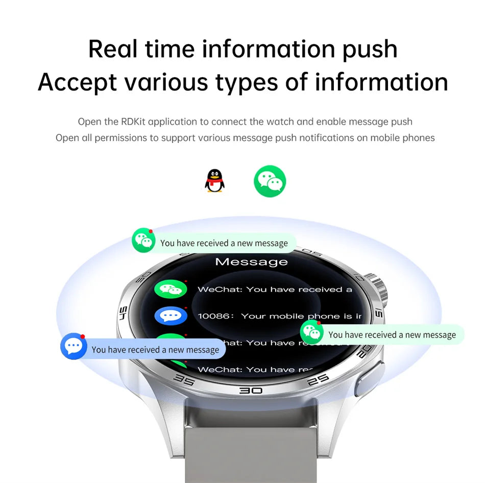 Smart Watch 5 Pro GPS NFC Smartwatch Men 360*360 AMOLED Screen Heart Rate Monitor Bluetooth Call IP67 Waterproof Men Smartwatch