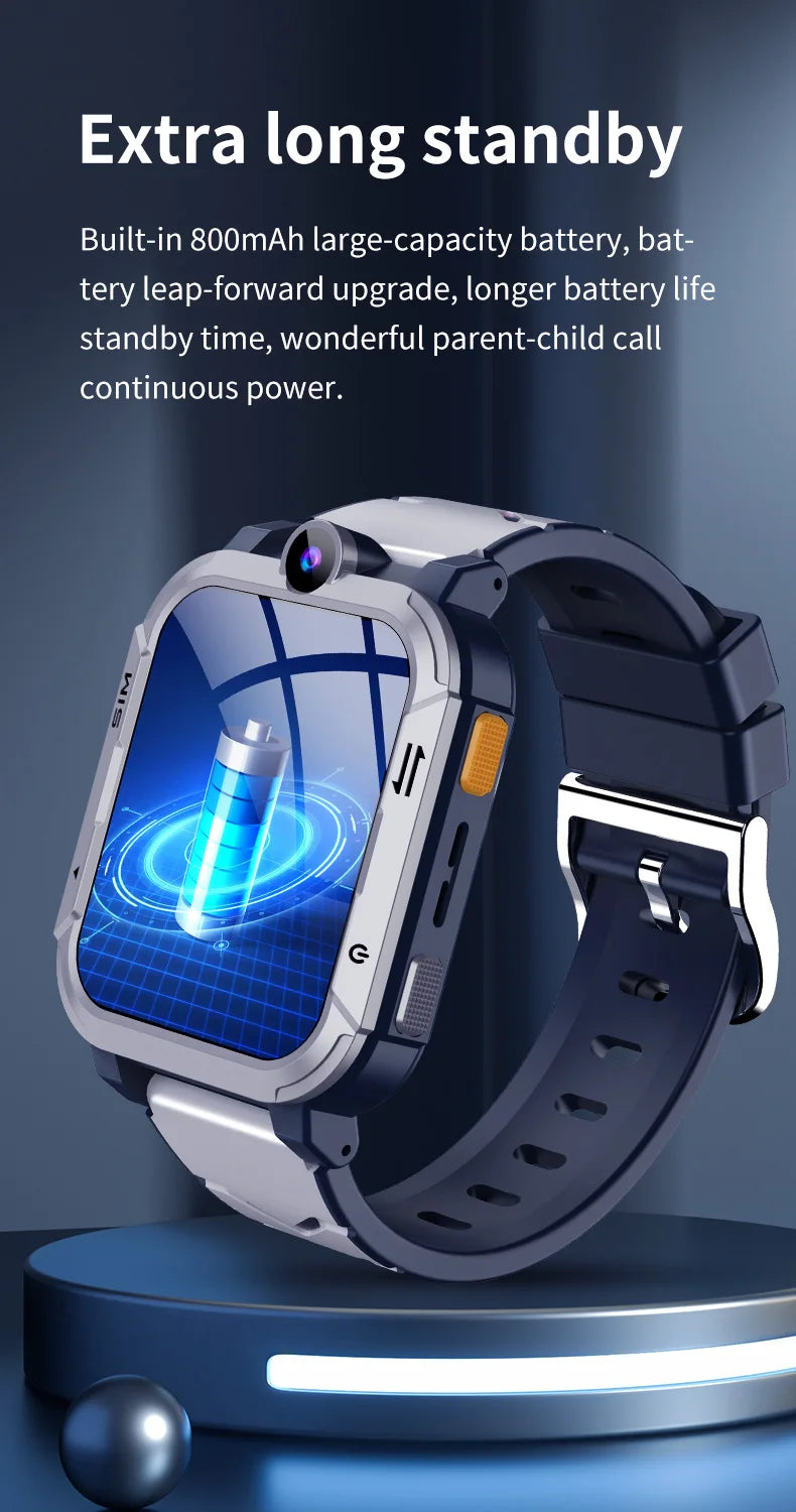 4G Kids Smart Watch 1+8GB GPS WiFi Tracker Location Video Call SOS Call Back Monitor Phone Watch Smartwatch Boys Girl Gifts