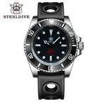 STEELDIVE SD1954 Black Dial 41MM Stainless Steel NH35 Automatic Movement What Ghost Mens 300M Dive Watch Reloj Sapphire Glass