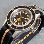 New Tandorio NH35A Automatic Watch for Men 50 Fathoms Ghost Dial Luminous 200m Waterproof Bubble Sapphire Sandblasted 40mm