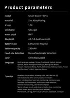 Smartwatch 2025 Round AMOLED Display Bluetooth relojes para hombres Wireless Smart Watches Man Woman NEW For iPhone Android