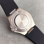 Tandorio 200M Diver 40mm Ice Blue Grid Dial Luminous NH35Automatic Men Watch Sapphire Glass Stainless Steel Bracelet