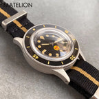 New 50 Fathoms NH35A Automatic Watch for Men Diving Swimming Sandblasting Luminous Bubble Sapphire Glass 200m Waterproof 40mm