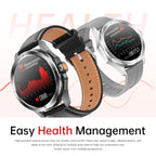 2025 New S4 Ultra Outdoor Sport Smart Watch Men AMOLED HD Screen NFC GPS Compass Heart rate Waterproof Bluetooth Call SmartWatch