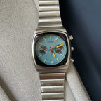 Man sports high-end Square watch for men high quality quartz new in men's watches luxury brand stainless steel strap Men gift