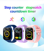 Kids Games Smart Watch 18 Games 1.83-inch Display Screen Camera Waterproof Flashlight For Holiday Gift Boy Girl Children Watch