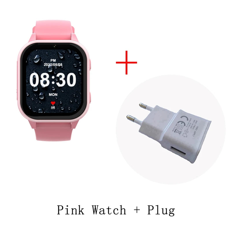 Wonlex 4G Smart Watch Kid SOS GPS WiFi Wristwatch Whatsapp KT19Pro Android8.1 with Video Call Camera Monitor Children smartwatch