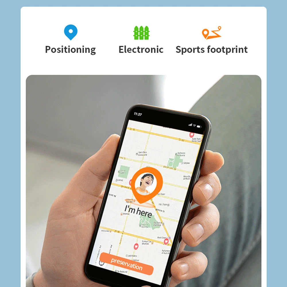 VALDUS 2025 New DF91 Children Smartwatch 8GB Memory WIFI GPS Positioning SOS SIM Card 30W Camera App Store Video Call Kids Watch