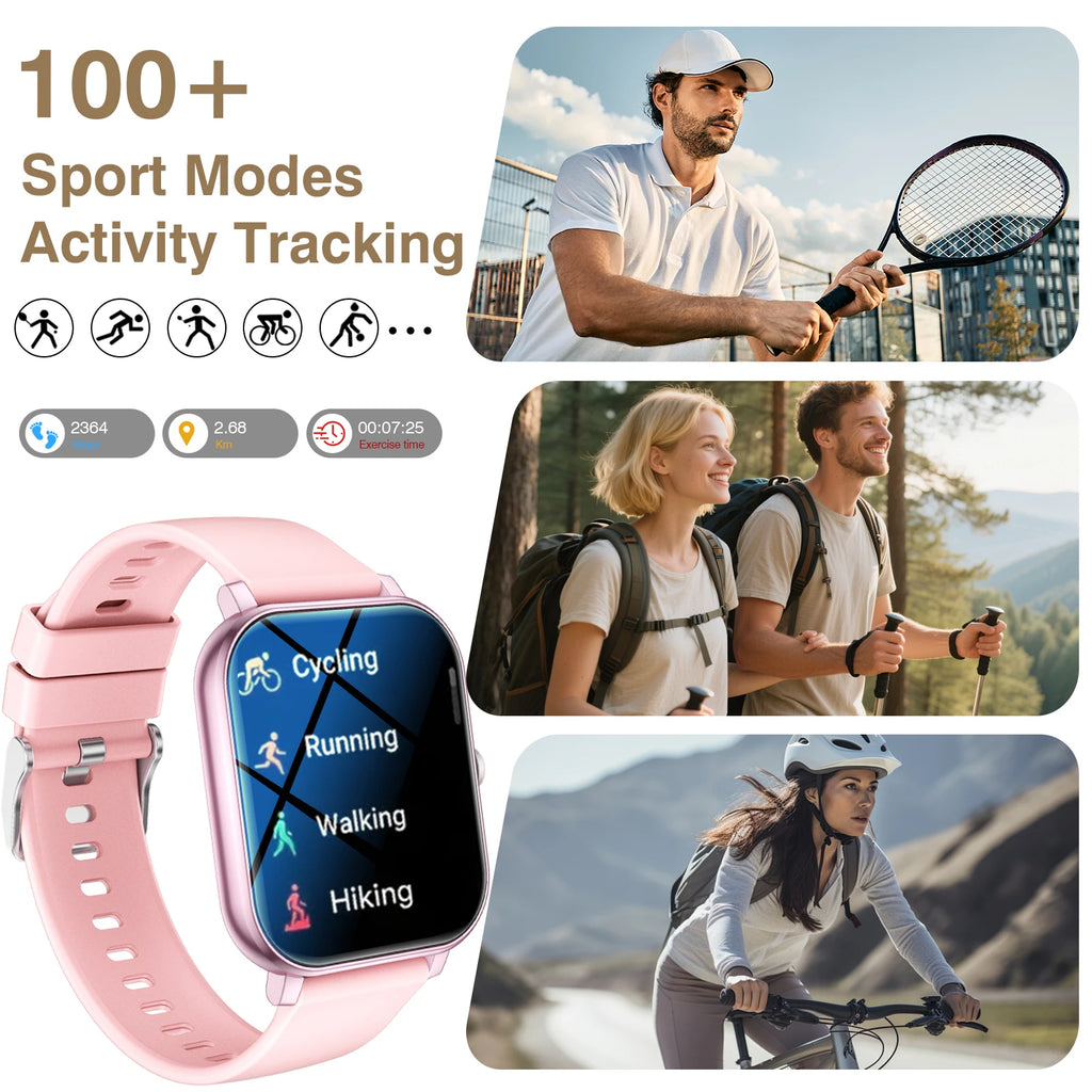 Smart Watch Multi-functional sports smart watch ,Wireless Calling, Personalized the Watch Faces,Music control