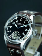 Hruodland 2025 New Men's Mechanical Watch Seagull ST3620 Retro Pilot 43MM Bgw-9 Luminous Sapphire Crystal Turbine Reloj Hombre