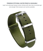 Nylon Watch Band 20mm 22mm Comfortable Watch Straps Loop Military Washable Blet for Men Watchbands