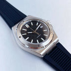 Tandorio 200M Diver 40mm Ice Blue Grid Dial Luminous NH35Automatic Men Watch Sapphire Glass Stainless Steel Bracelet