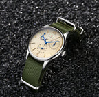 New 1963 40mm Mens Pilot Automatic Mechanical Watch Seagull ST17 Sapphire Crystal Waterproof Retro Style