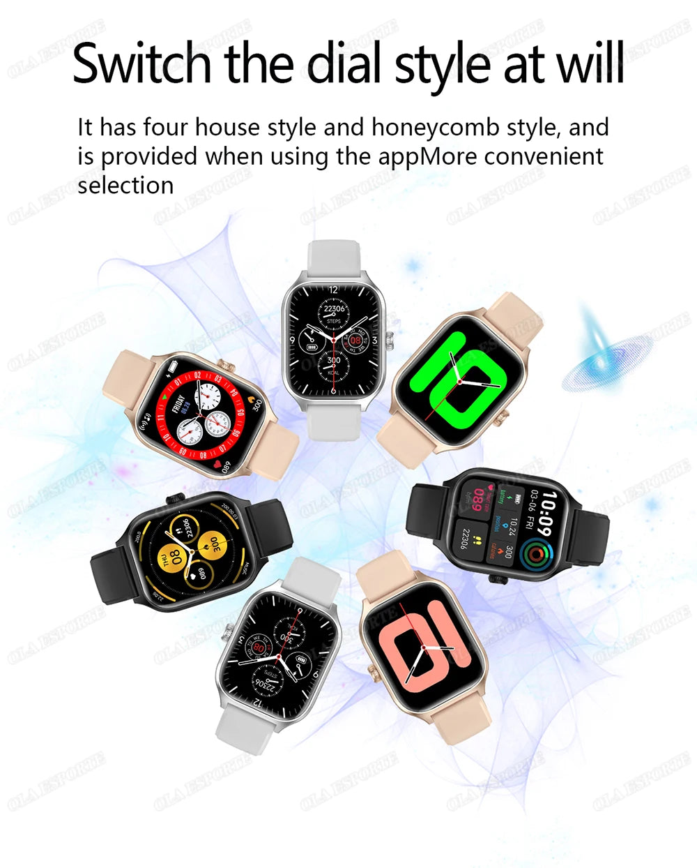 Smart Watch For Android IOS Watches 1.83inch HD Display Bluetooth Call Message Alert Music Sports Mode Smartwatch Men Women Gift