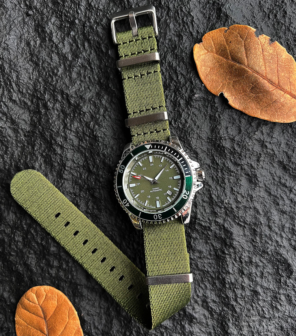 Nylon Watch Band 20mm 22mm Comfortable Watch Straps Loop Military Washable Blet for Men Watchbands