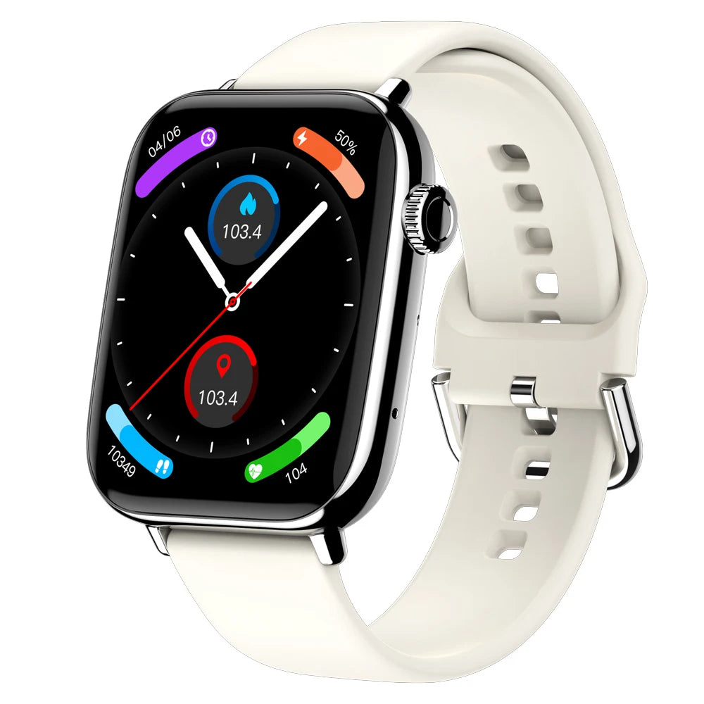 Smart Watch for Men Women 1.91" Large HD Display Waterproof 100+ Sport Modes Fitness Tracker Junior Watches for Android iPhone