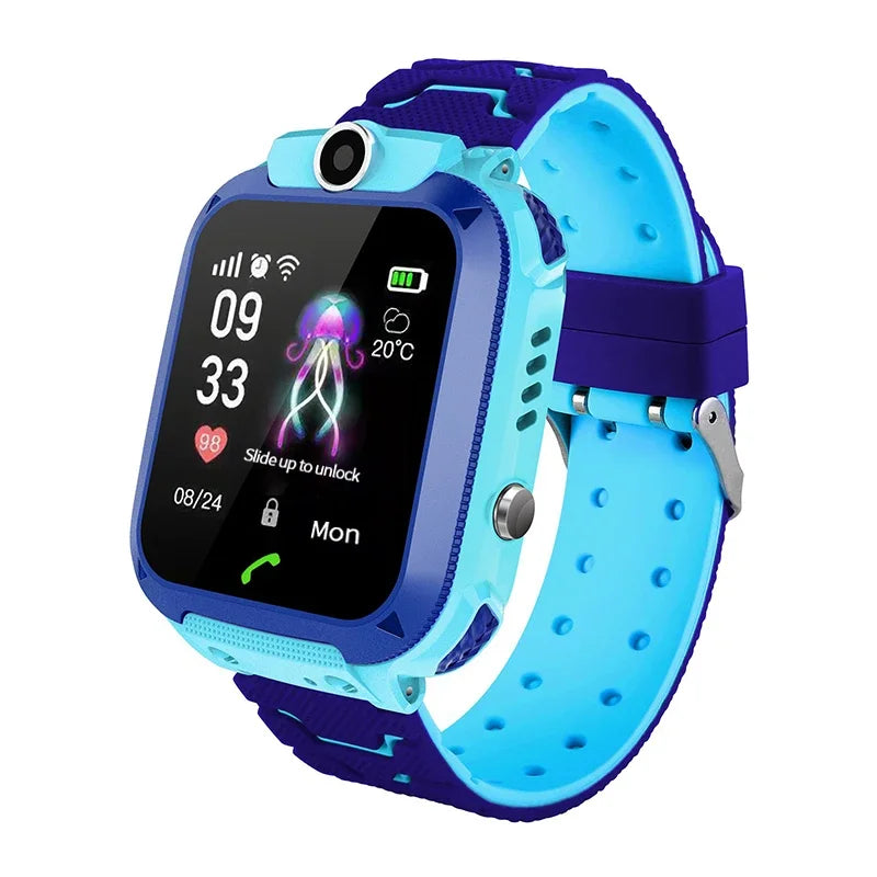 Multifunctional Kids Smartwatch with Camera & Games – Touchscreen GPS Watch for Children Ages 4-12, Perfect Birthday Gift