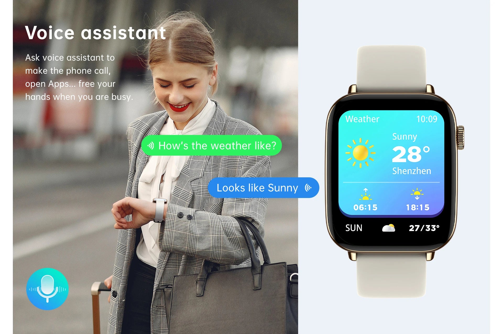 Smart Watch for Men Women 1.91" Large HD Display Waterproof 100+ Sport Modes Fitness Tracker Junior Watches for Android iPhone