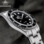 ADDIESDIVE Luxury Men's Analog Watch BGW9 Luminous Ceramic Bezel Bubble Mirror Glass Diver's Watch 200m Quartz Watches AD2068