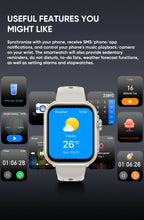 Smart Watch for Men And Women with 1.85" HD Screen 110+ Sport Modes IP68 Waterproof 100-Day Standby Heart Rate & Sleep Monitor