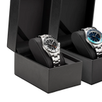 WISHDOIT New NH34 Men's Sports Automatic Mechanical GMT Sapphire Stainless Steel Waterproof 15 ATM With Rubber Strap