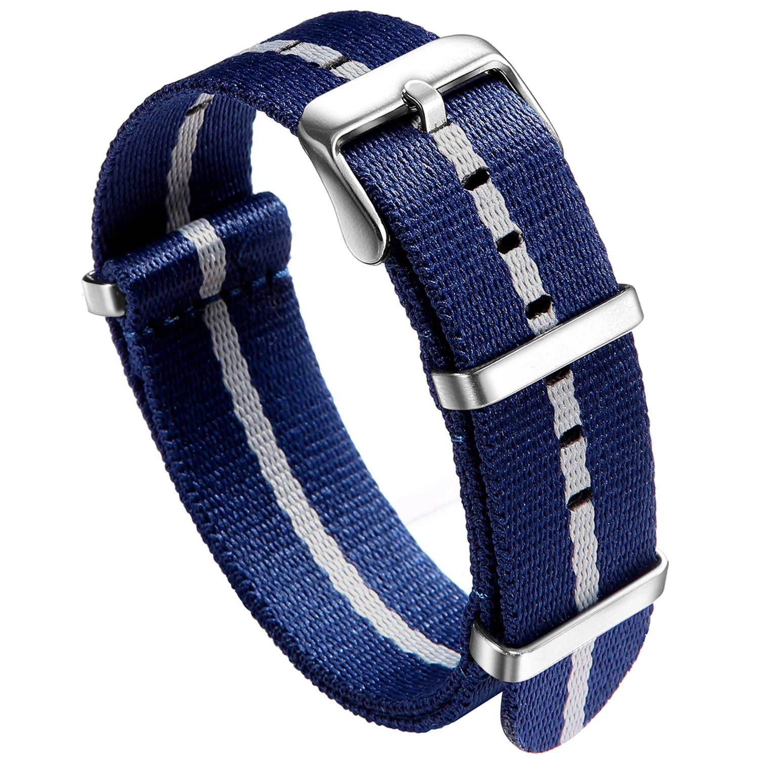 Nylon Watch Band 20mm 22mm Comfortable Watch Straps Loop Military Washable Blet for Men Watchbands