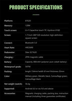 Smart Watch Men Swim IP68 ATM Waterproof Smart Clock Outdoor Sports Fitness Tracker Health Monitor Smartwatch For Android IOS