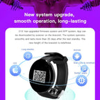D18 Smart Watch For Ios Android Men Waterproof Smartwatch Women Sleep Monitor Message Fitness Tracker Bracelet Sport Watches SMS