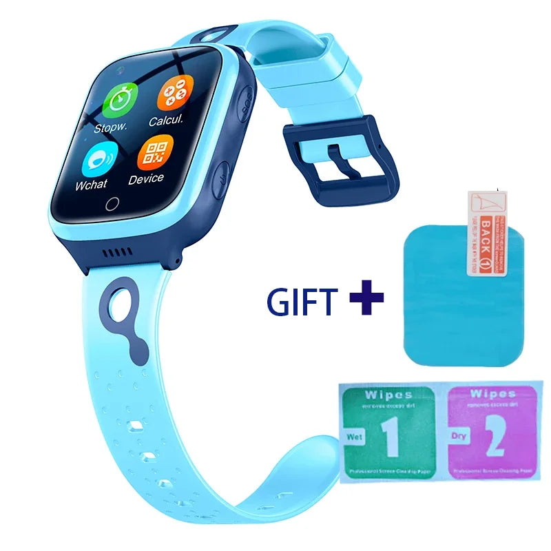 Xiaomi Mijia Kids Smartwatch Video Call SOS GPS Tracker Remote Monitor 1000mAh Calculator Baby Smart Watch Phone for Children