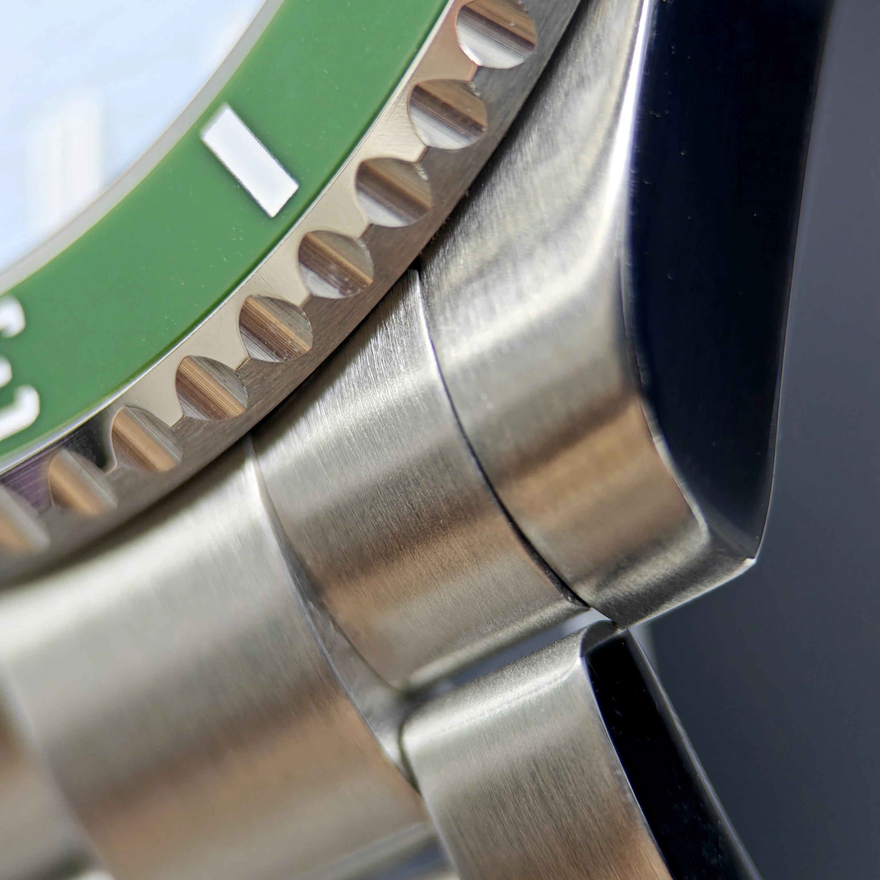 CORGEUT  DIY Custom Luxury Men's Automatic Watch 40mm Ceramic Bezel 100m Diving Sapphire Mirror Wave Pattern Dial reloj