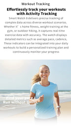 2025 New Smart Watch Series 8   Ultra-thin 1.46 inch Sport Watch Compass IP68 Waterproof Display Bluetooth Call GPS Smart Watch