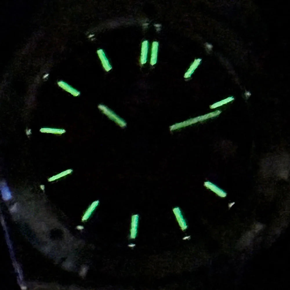 Tandorio Light Blue Mother of Pearl 40mm Sapphire Crystal Glass 100m Waterproof Japan NH35A Automatic Men Mechanical watch