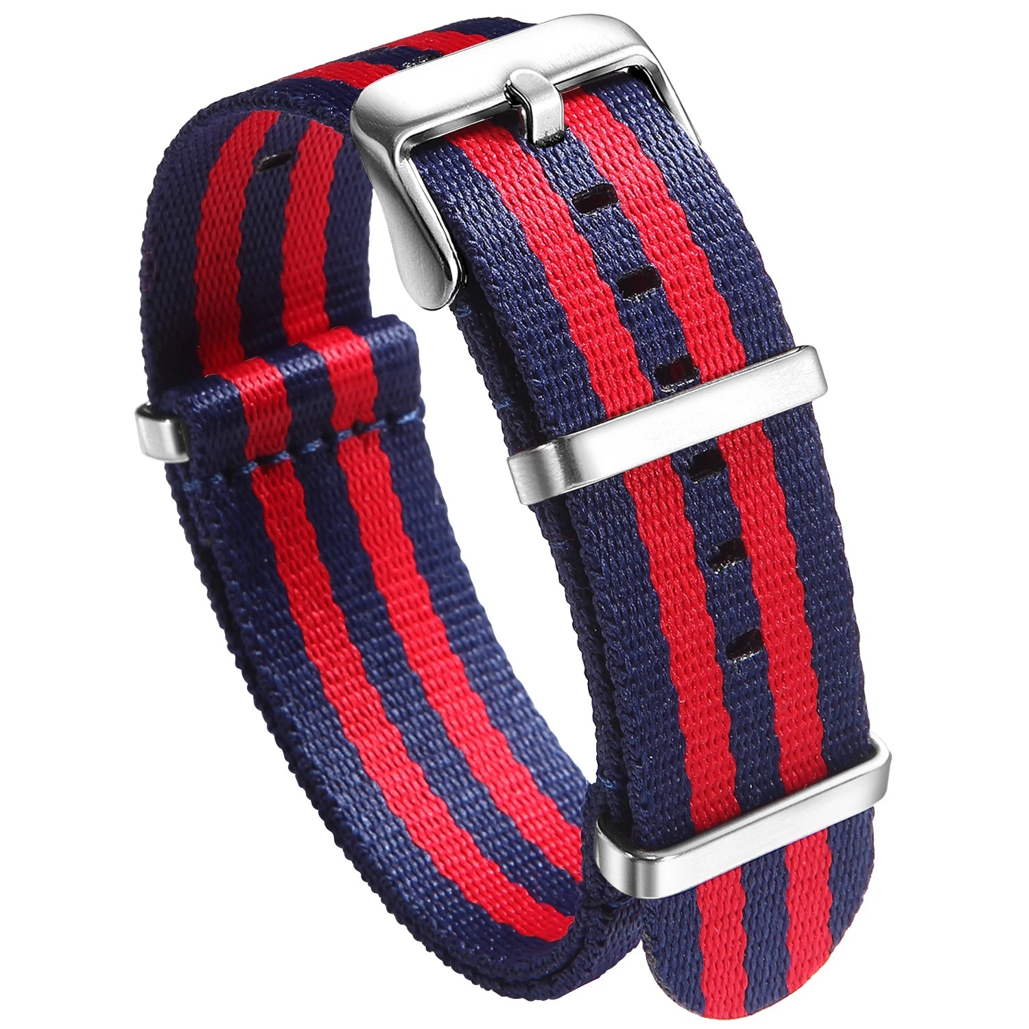 Nylon Watch Band 20mm 22mm Comfortable Watch Straps Loop Military Washable Blet for Men Watchbands