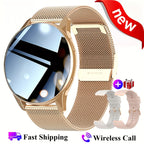 Smartwatch 2025 Round AMOLED Display Bluetooth relojes para hombres Wireless Smart Watches Man Woman NEW For iPhone Android