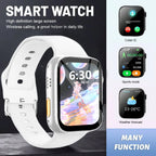 Smart Watch with1.68-Inch HD Display – Wireless Calling/Dialing, Alarm/Message Notifications, Fitness Tracking, Music Control.