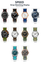 Nylon Watch Band 20mm 22mm Comfortable Watch Straps Loop Military Washable Blet for Men Watchbands