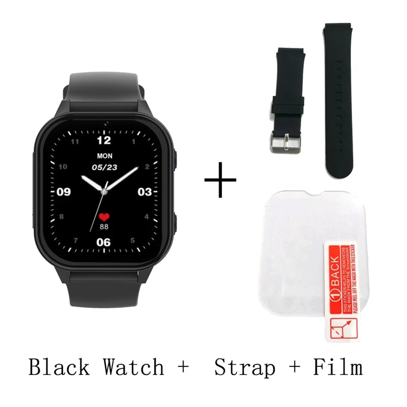 Wonlex 4G Smart Watch Kid SOS GPS WiFi Wristwatch Whatsapp KT19Pro Android8.1 with Video Call Camera Monitor Children smartwatch