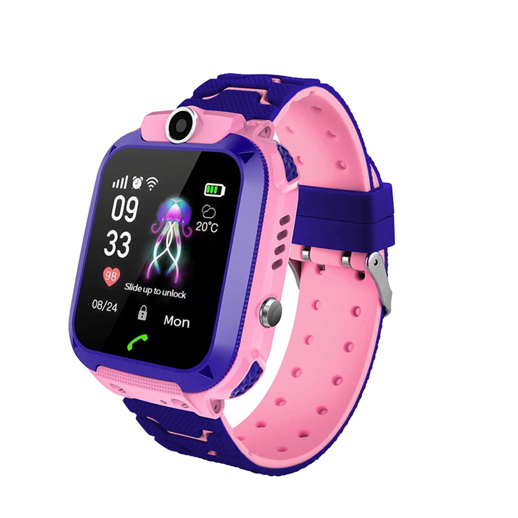 Multifunctional Kids Smartwatch with Camera & Games – Touchscreen GPS Watch for Children Ages 4-12, Perfect Birthday Gift