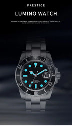 Corgeut Reloj Custom Logo Men's Mechanical Automatic Wristwatch NH35 Movement 40mm Dial 100M Waterproof Sapphire Glass DIY