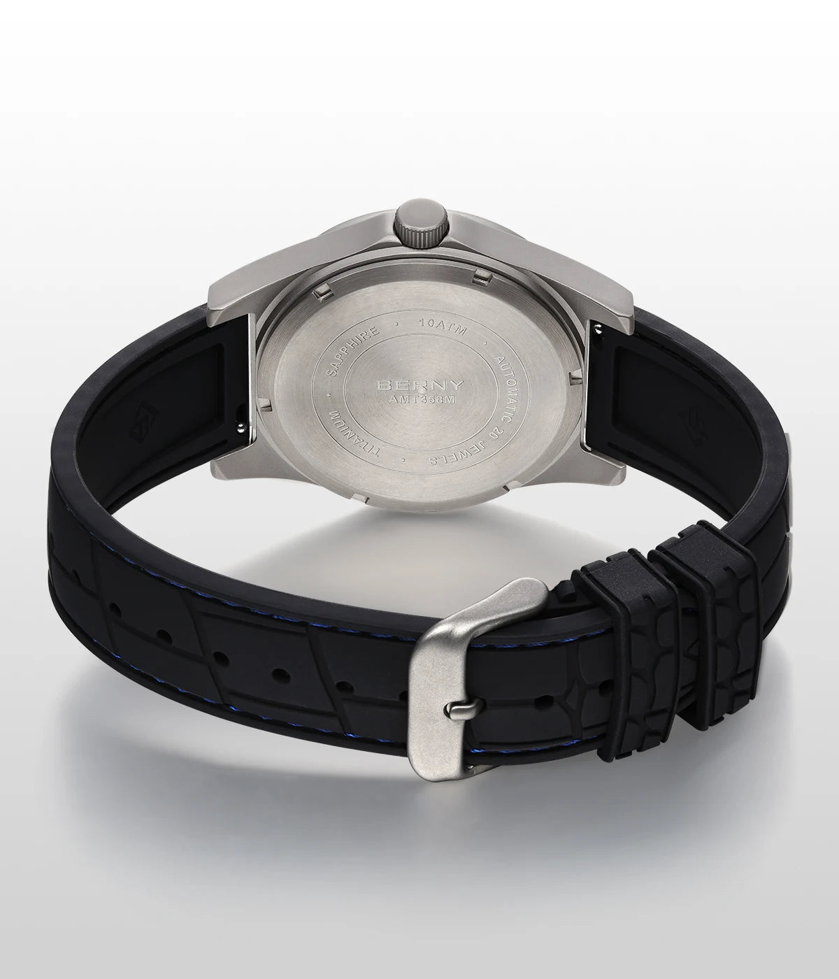 BERNY Full Titanium Automatic Men Watch Super Luminous Mechanical Wristwatch with 10ATM Waterproof Sapphire ST1731 Men Watches