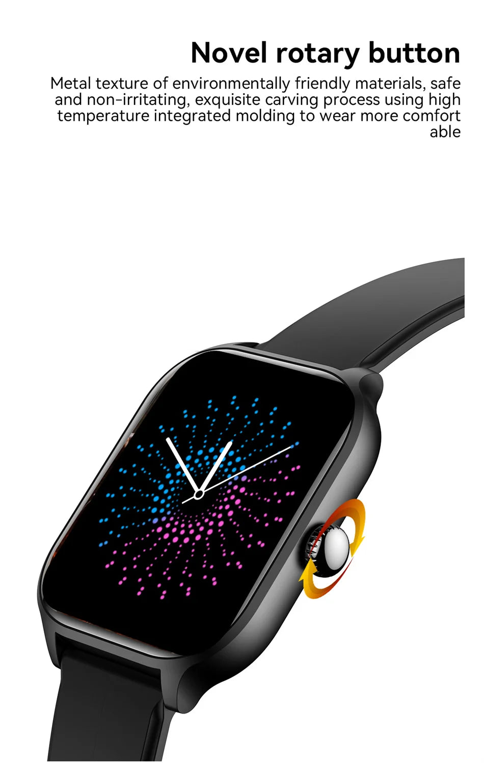 2025 New Smart Watch Men Women Gifts 2.01'' Full Touch Screen Sport Fitness Tracker Smartwatch Men BT Calls Digital smarthwhatch