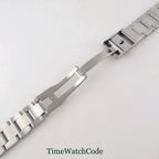 100m Waterproof NH35AA Movement Automatic Men's Watch Mechanical Double Domed Sapphire Rotating Bezel Luminous 316L Bracelet