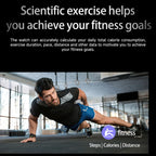 New Smart Watch 2025 1.5-inch Display Screen Bluetooth Calling Multiple Sports Modes For Android&IOS Men Women Smartwatch