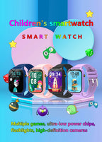 Kids Games Smart Watch 18 Games 1.83-inch Display Screen Camera Waterproof Flashlight For Holiday Gift Boy Girl Children Watch